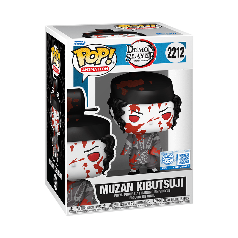 Funko Pop! Muzan Kibutsuji (Black & White Bloody) - Demon Slayer 2212 - Figz