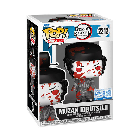 Funko Pop! Muzan Kibutsuji (Black & White Bloody) - Demon Slayer 2212 - Figz