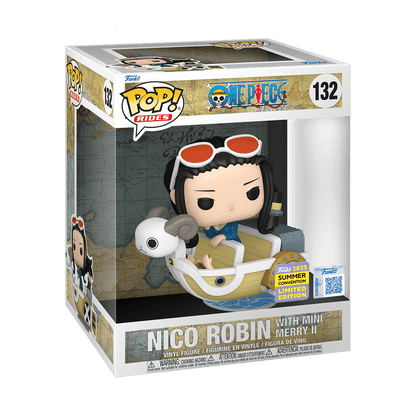 Funko Pop! Nico Robin with Mini Merry II - One Piece 132 Exclusive Rides Deluxe - Figz