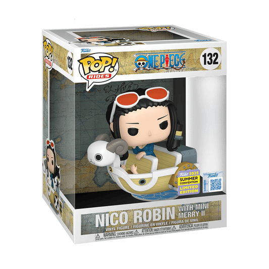 Funko Pop! Nico Robin with Mini Merry II - One Piece 132 Exclusive Rides Deluxe - Figz