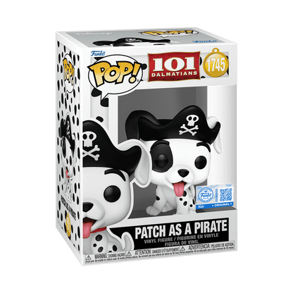 Funko Pop! Patch as a Pirate - 101 Dalmatians 1745 Exclusive - Figz