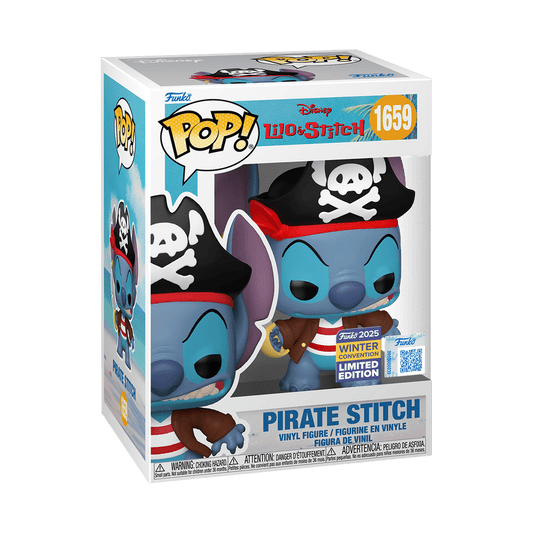 Funko Pop! Pirate Stitch (2025 Winter Convention Exclusive) - Lilo & Stitch 1659 - Figz