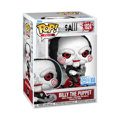 Funko Pop! Plus Billy the Puppet on Tricycle (Amazon Ексклюзив) - Saw 1824 - Figz