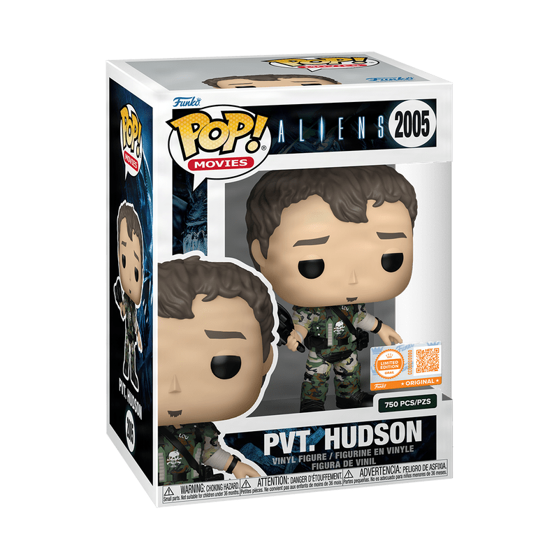 Funko Pop! PVT. Hudson (Limited Edition GRAIL - 750 PCS) - Aliens 2005 - Figz