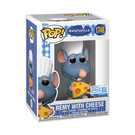 Funko Pop! Remy with Cheese - Ratatouille 1746 Exclusive - Figz