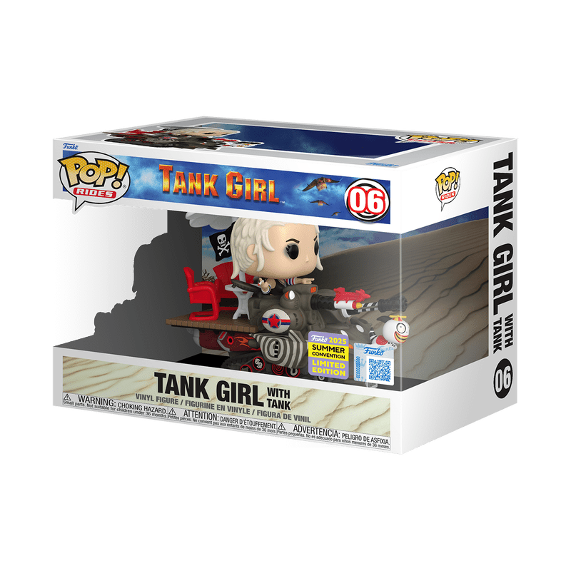 Funko Pop! Ride Deluxe: Tank Girl - Tank Girl with Tank 06 (2025 Літня Конвенція) - Figz