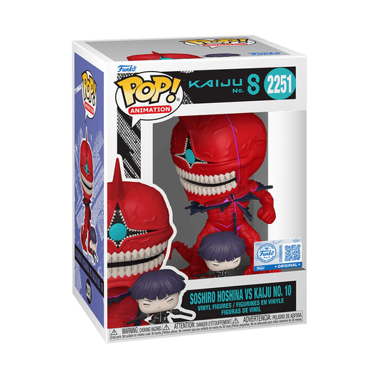 Funko Pop! Soshiro Hoshina vs. Kaiju No. 10 (Pop! & Buddy) - Kaiju No. 8 2251 - Figz