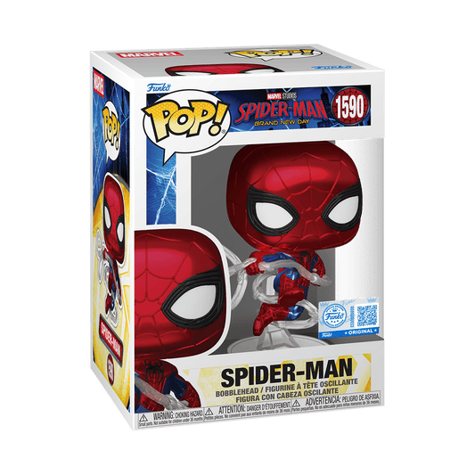 Funko Pop! Spider-Man (Metallic) - Marvel 1590 - Figz