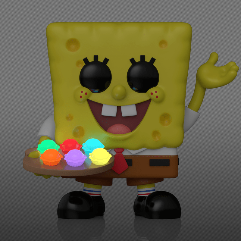 Funko Pop! SpongeBob with Pretty Patties Glow in the Dark (Ексклюзив) - Спанч Боб 2312 - Figz