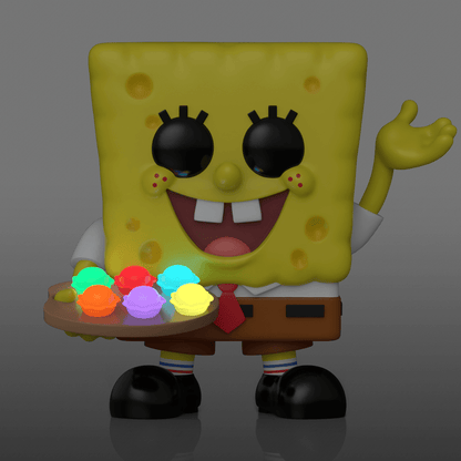 Funko Pop! SpongeBob with Pretty Patties Glow in the Dark (Ексклюзив) - Спанч Боб 2312 - Figz
