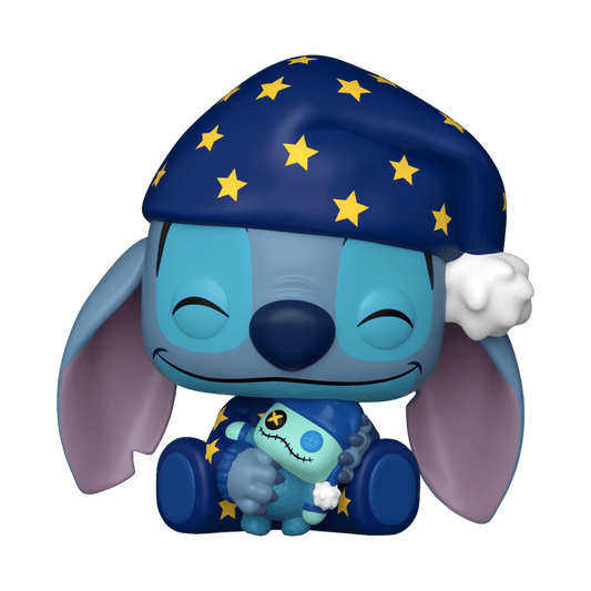 Funko Pop! Stitch in PJ’s (GITD) - Lilo & Stitch 1747 Exclusive - Figz