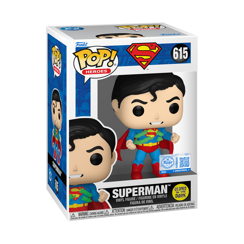 Funko Pop! Superman - DC Comics 615 Exclusive Glow - Figz