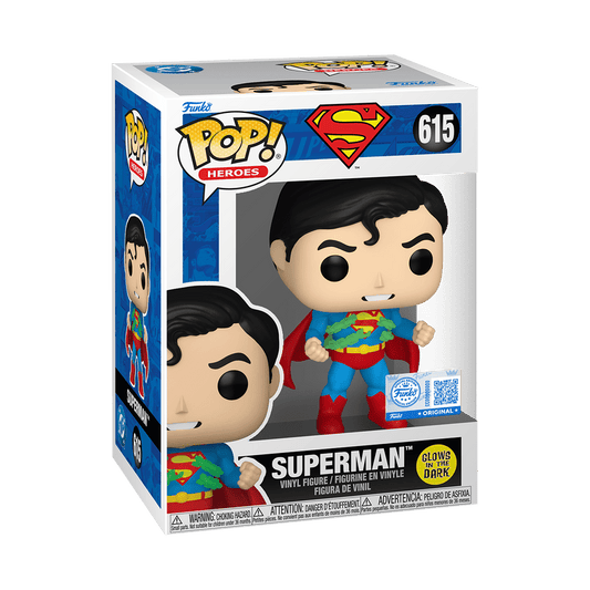 Funko Pop! Superman - DC Comics 615 Exclusive Glow - Figz