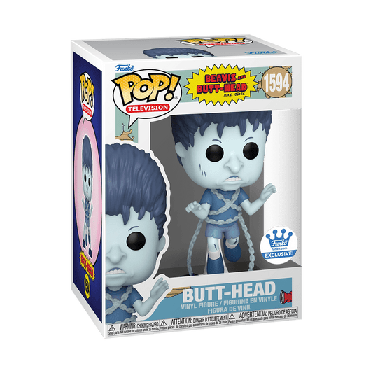 Funko Pop! Television - Butt-Head (Ghost) 1594 (Exclusive) - Figz