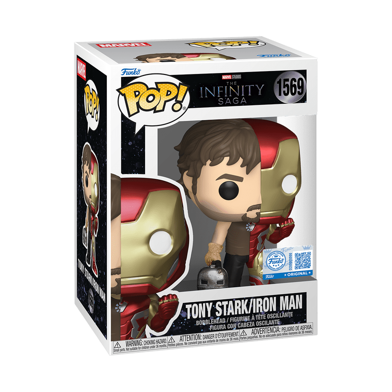 Funko Pop! Tony Stark / Iron Man 1569 (Exclusive) — Marvel - Figz