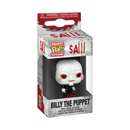 Колекційний брелок Funko Pop! Keychain - Billy the Puppet (Saw) - Figz