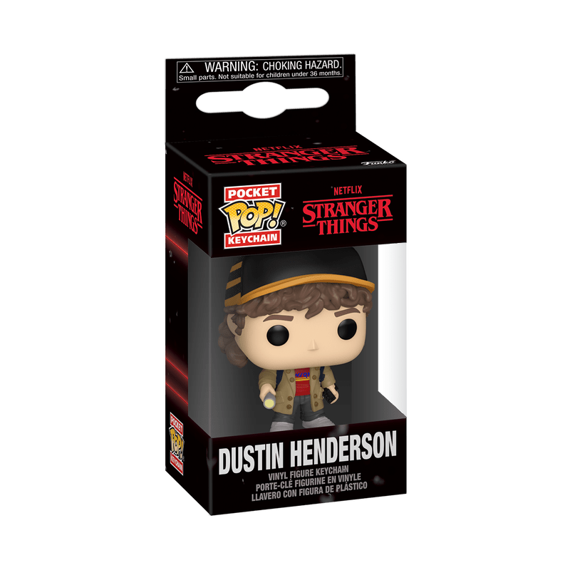Колекційний брелок Funko Pop! Keychain - Dustin Henderson (Stranger Things) - Figz