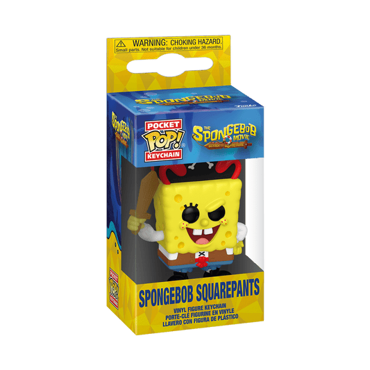 Колекційний брелок Funko Pop! Keychain - SpongeBob SquarePants (The SpongeBob Movie: Search for SquarePants) - Figz